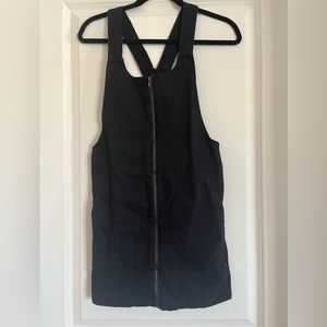 Black Denim Mini Dress